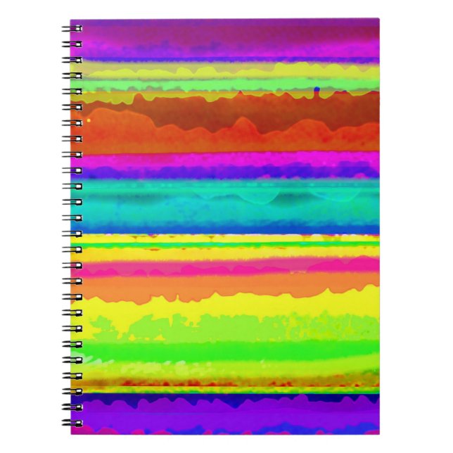 Caderno Espiral Listra brilhante (Frente)