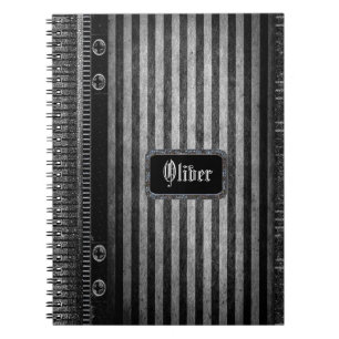 Caderno Espiral Listra do Victorian de Rathbone