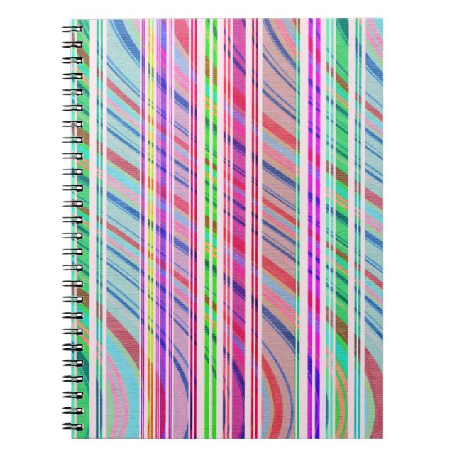 Caderno Espiral Listra dos doces (Frente)