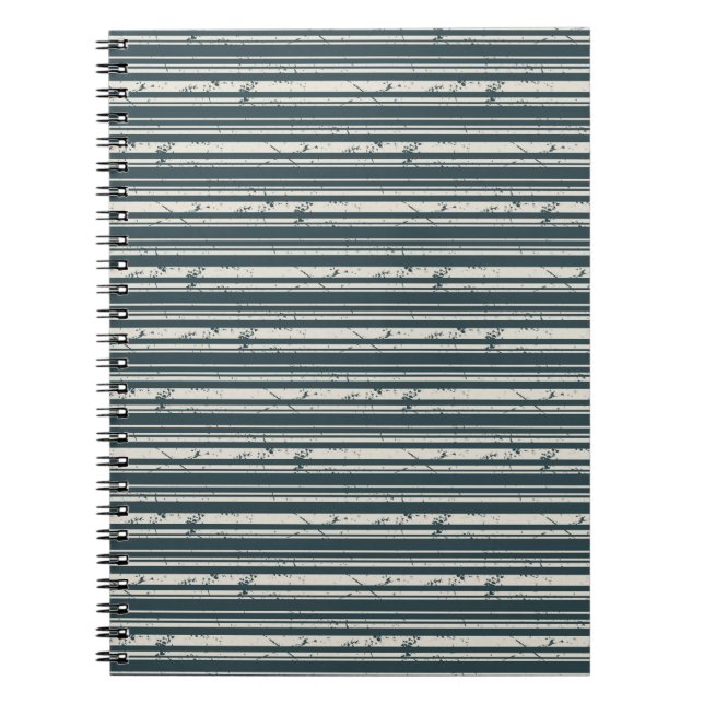 Caderno Espiral Listrado Boho (Frente)