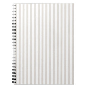 Caderno Espiral Listras Brisa Costeira - Cinza Madeira Flutuante