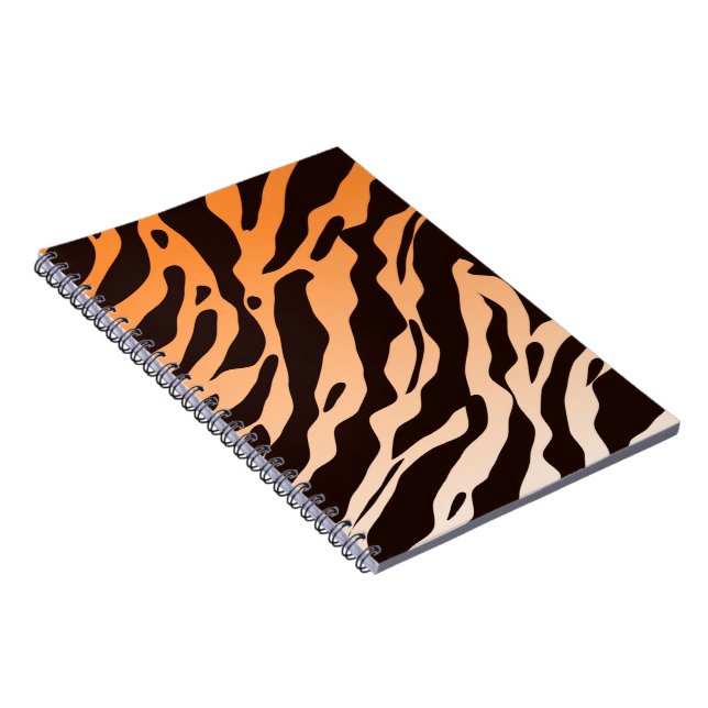 Caderno Espiral Listras de tigre (Lado Direito)