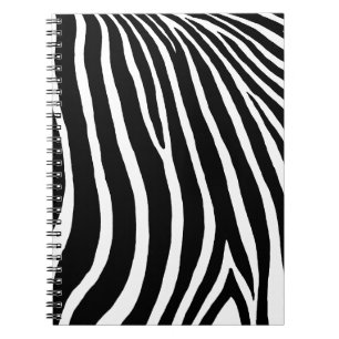 Caderno Espiral Listras de Zebra