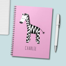 Listras de zebra rosa crianças fofas