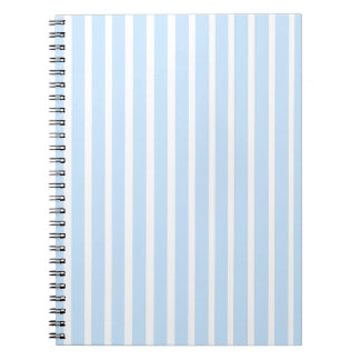 Caderno Espiral Listras Finas Azul Claro