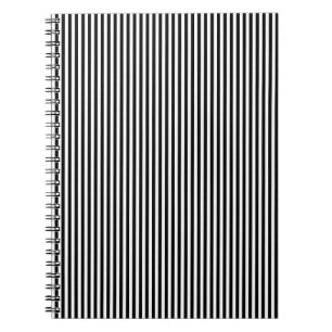 Caderno Espiral Listras preto e branco