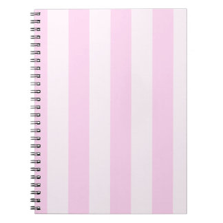 Caderno Espiral Listras - rosa e luz - rosa