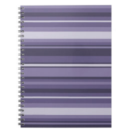 Caderno Espiral Listras roxas de Heather
