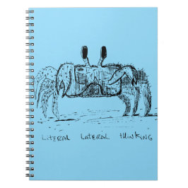 Caderno Espiral Literal Lateral Thinking