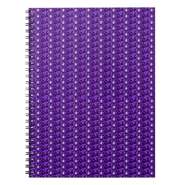 Caderno Espiral Lítima Roxo do Notebook (Frente)