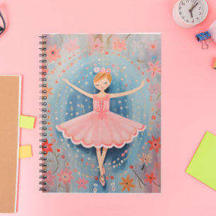 Caderno Espiral Little Ballerina