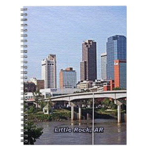 Caderno Espiral Little Rock, Arkansas