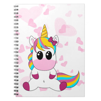 Caderno Espiral Little Unicorn