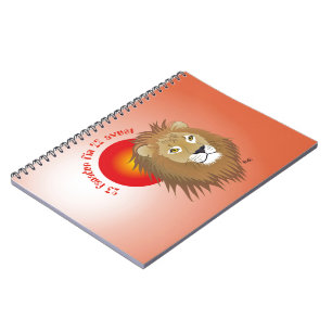 Caderno Espiral Liun 23 fanadur fin 22 avust Notizheft