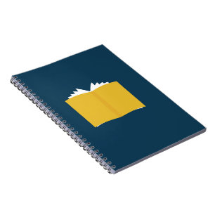 Caderno Espiral Livro Aberto Antigo