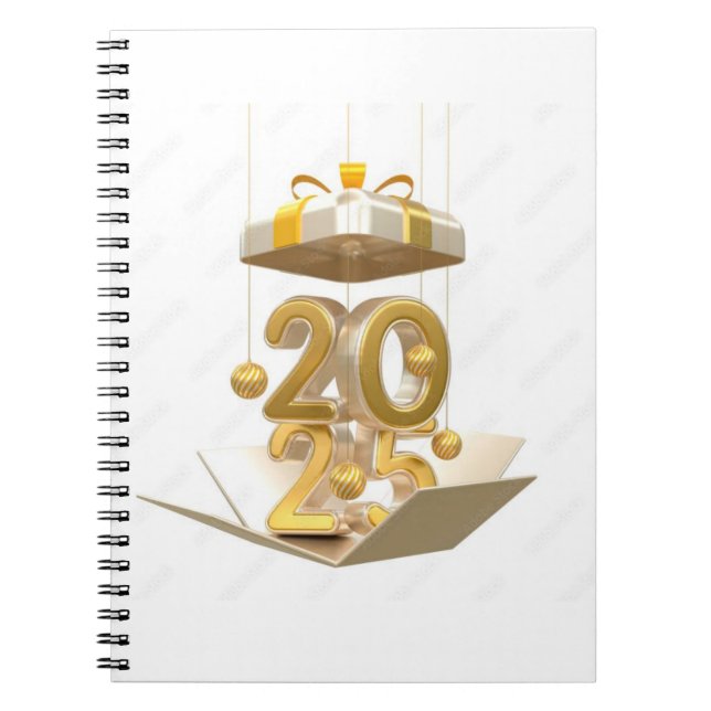 Caderno Espiral Livro da nota 2025 (Frente)