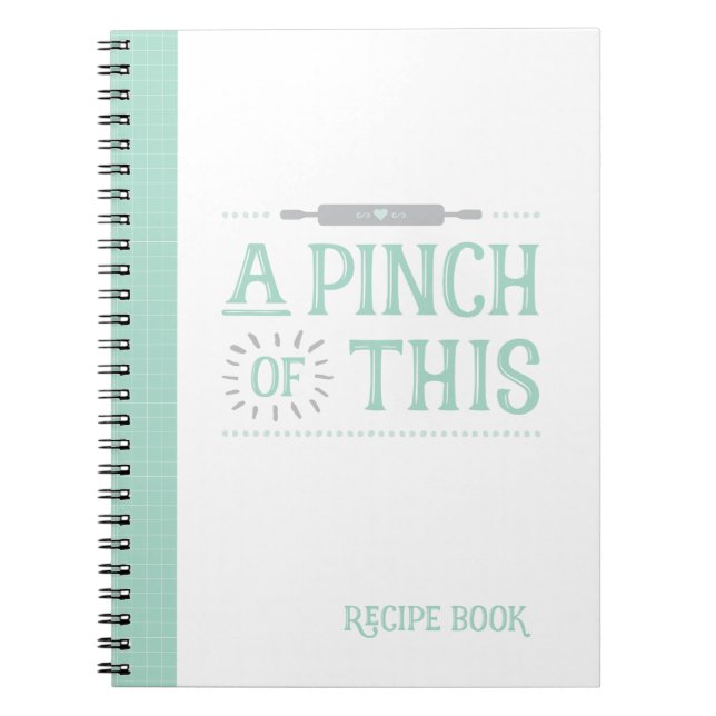 Caderno Espiral Livro da receita (Frente)