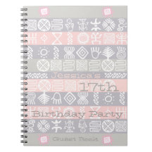 Livro de Convidados da Festa de aniversário 17