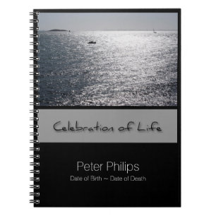Caderno Espiral Livro de Convidados Memoriais Personalizados para