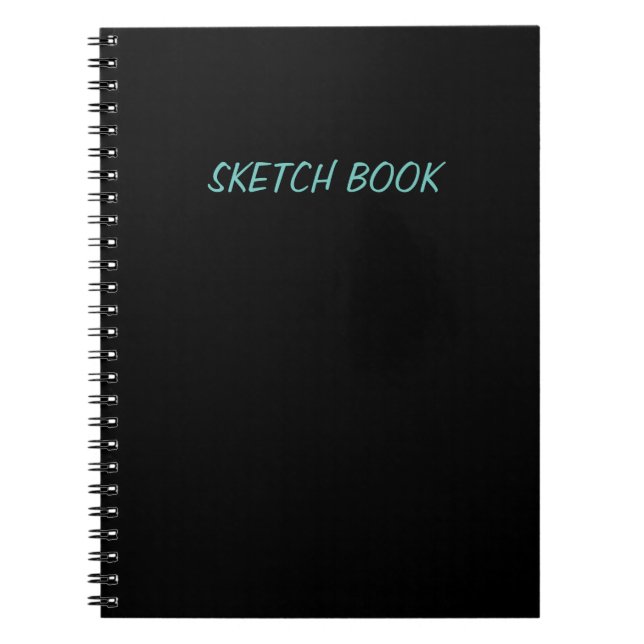 Caderno Espiral Livro de desenhos com cobrir clássico premium (Frente)