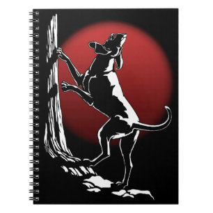 Caderno Espiral Livro de Diários do Cachorro Cachorro Cachorro