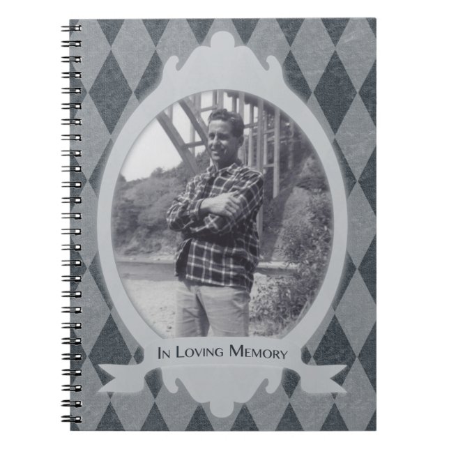 Caderno Espiral livro de hóspedes da cerimonia comemorativa (Frente)