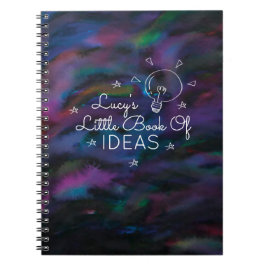 Caderno Espiral livro de ideias personalizado