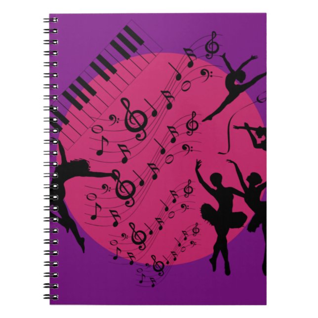 Caderno Espiral Livro de música (Frente)