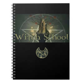 Caderno Espiral Livro de nota da escola da bruxa de TNC