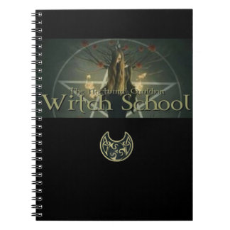 Caderno Espiral Livro de nota da escola da bruxa de TNC
