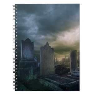 Caderno Espiral Livro de Nota de Gravidez Gótica
