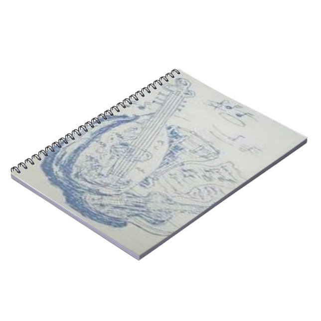 Caderno Espiral Livro de Notas Instrumentos Gregos (Left Side)