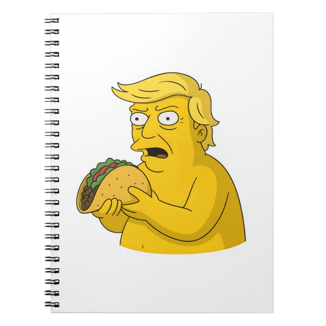 Caderno Espiral Livro de notas para amantes de comida (Frente)