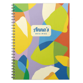 Caderno Espiral Livro de receitas frescas da Lemony