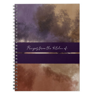 Caderno Espiral Livro de Receitas Personalizadas