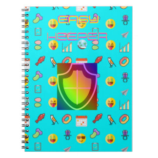 Caderno Espiral Livro de Registro de Senha do Easy Keeper