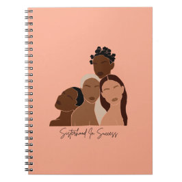 Caderno Espiral Livro Espiral das Meninas Marrons