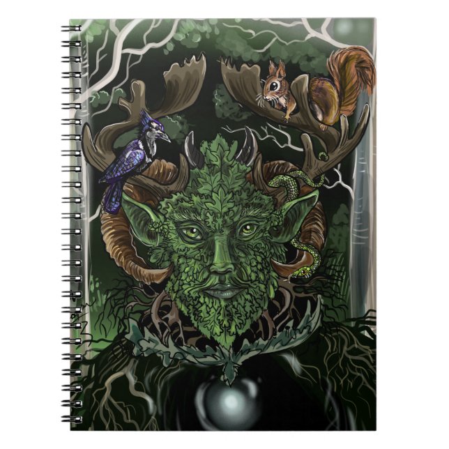 Caderno Espiral Livro Verde~ (Frente)