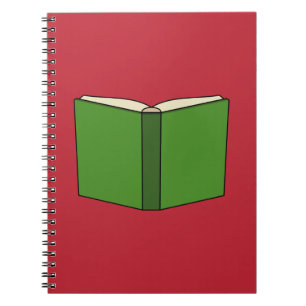 Caderno Espiral Livro Verde da Cartoon