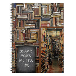 Caderno Espiral Livros