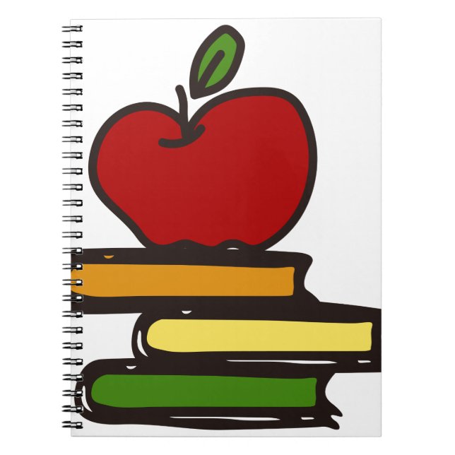 Caderno Espiral Livros escolares (Frente)