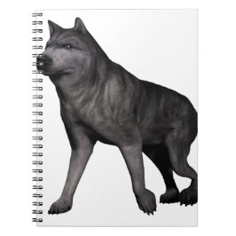 Caderno Espiral Lobo