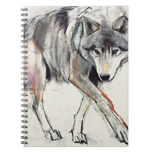 Caderno Espiral Lobo