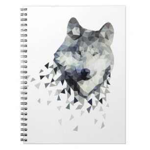 Caderno Espiral Lobo