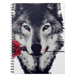 Caderno Espiral Lobo