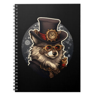 Caderno Espiral Lobo-do-inverno