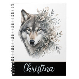 Caderno Espiral Lobo Personalizado 