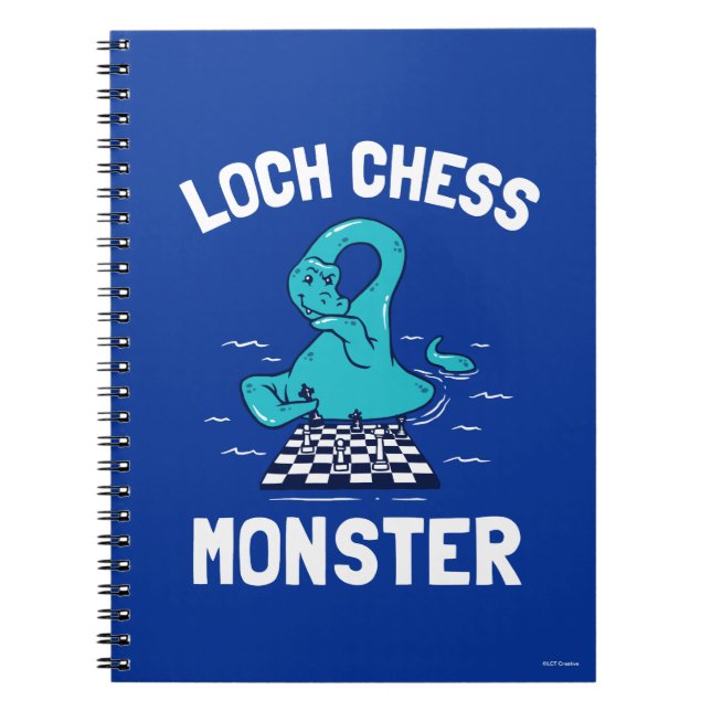 Caderno Espiral Loch Chess Monster (Frente)