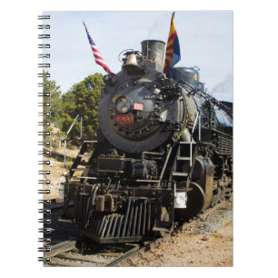 Caderno Espiral Locomotiva a vapor Grand Canyon Railway 4960