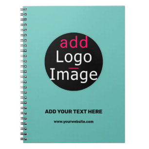 Caderno Espiral Logotipo comercial personalizado profissional - No